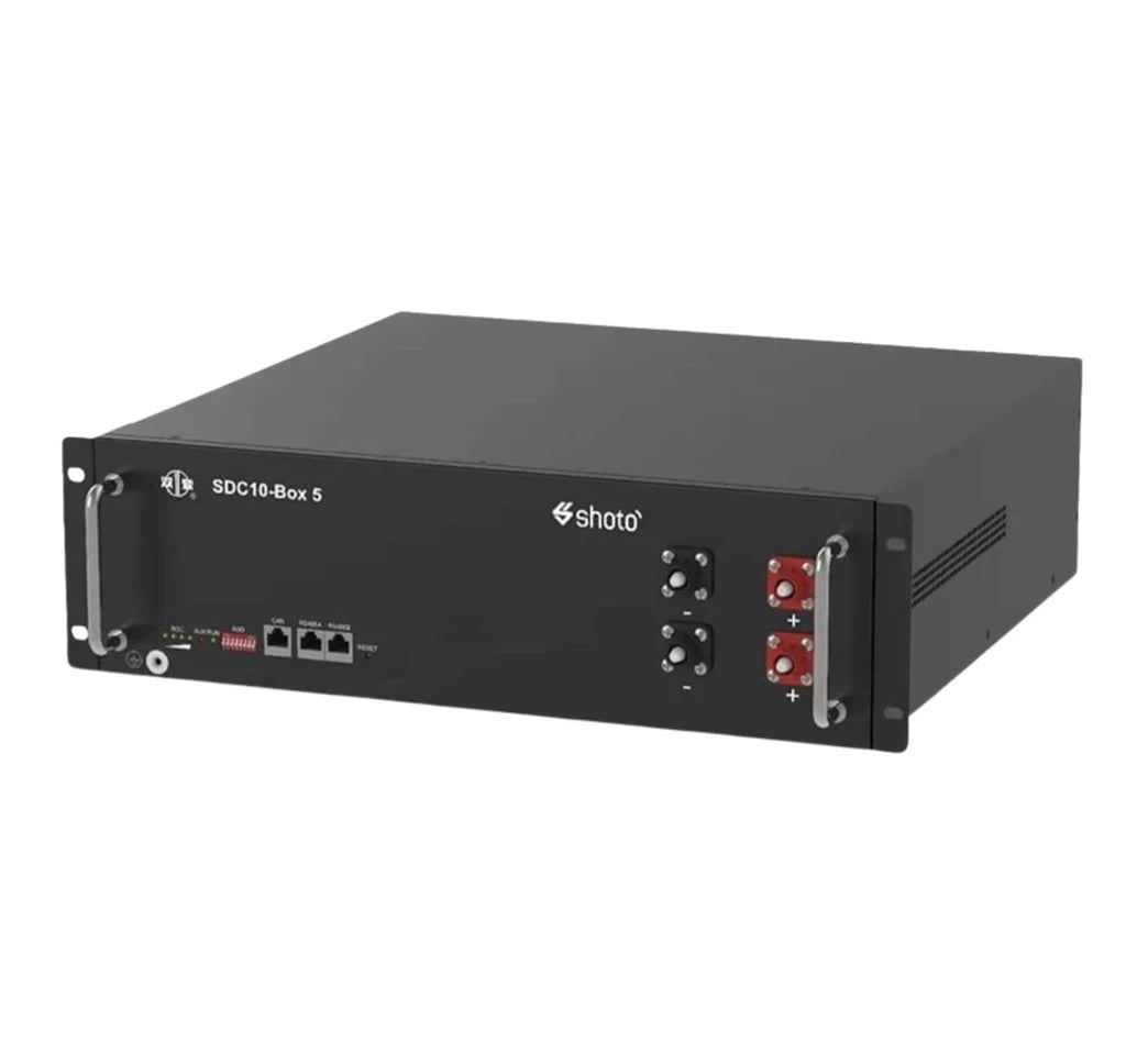 SDC10-BOX 5 SHOTO 48V LITHIUM IRON PHOSPHATE LIFEPO4 48V 5.12KWH (RACK MOUNT)